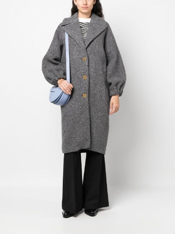 PATOU - Puff Sleeve Single Coat - Jente