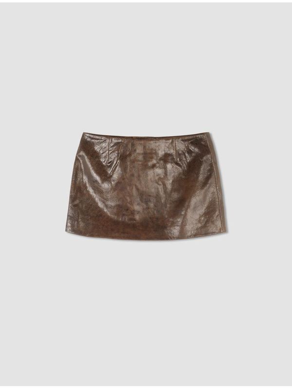 Annamaria Leather Skirt