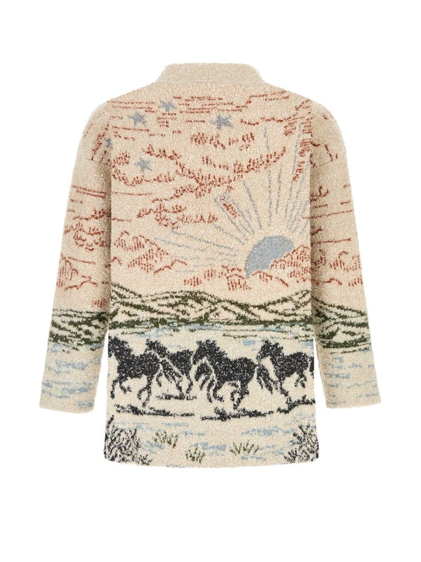 Alanui Beige Cardigans