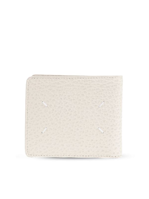 Stitch Detail Leather Bi-Fold
  Wallet