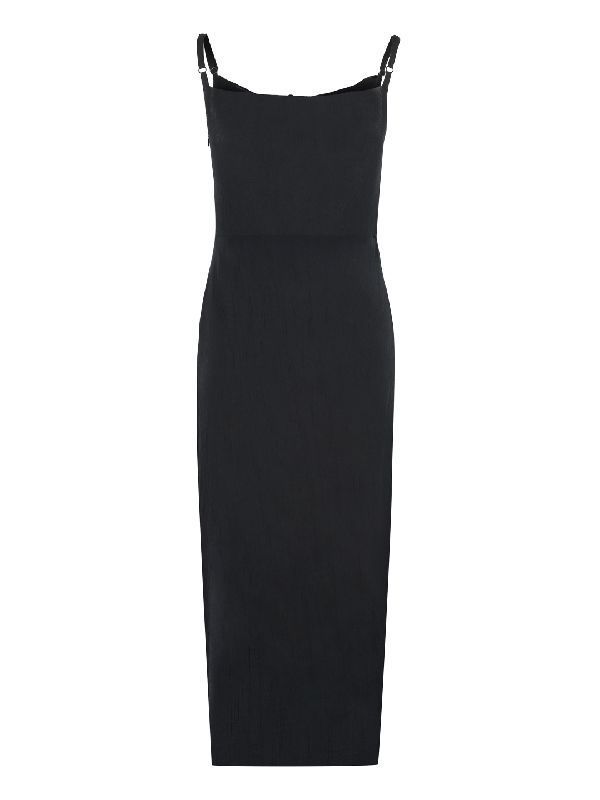 Knot Detail Sleeveless Dress