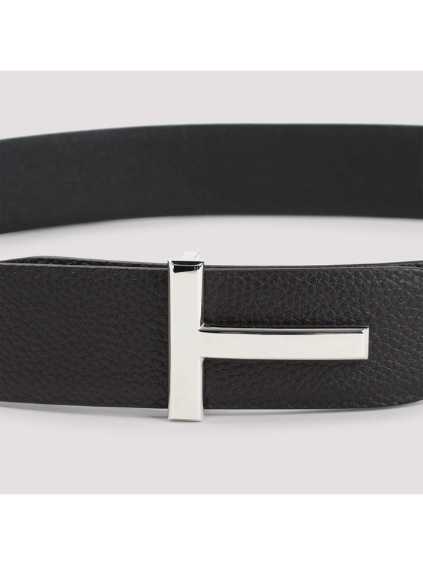 Tom Ford Brown Leather Belts
