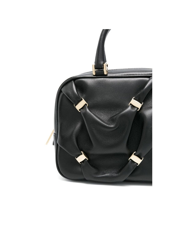 Bara Bow Calfskin Tote Bag