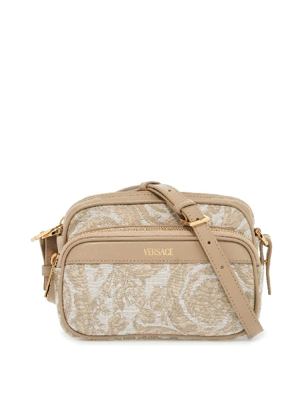 Baroque Jacquard Crossbody Bag - Jente