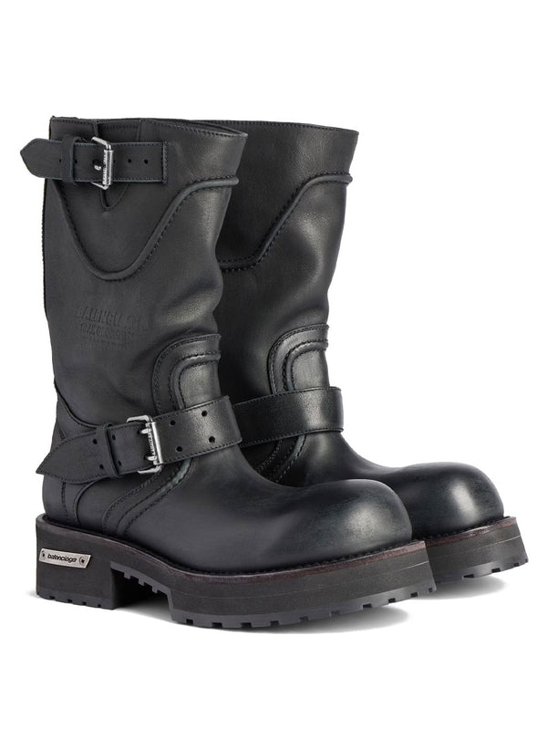 Venom Leather Mid Boots