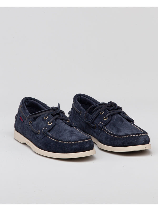 Sebago Navy Boat Shoes