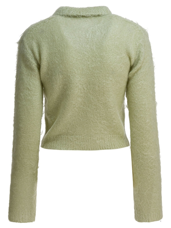 Auralee Green Knitted