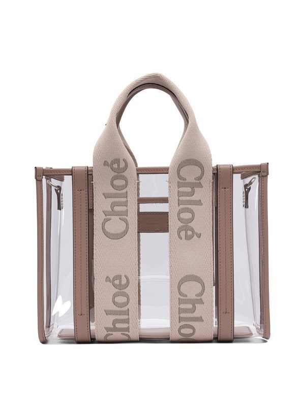 Woody Logo Pvc
  Small Tote Bag