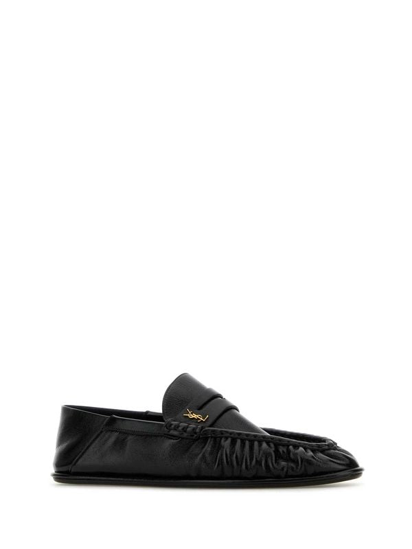 Cassandra Logo Leather Penny
  Loafers