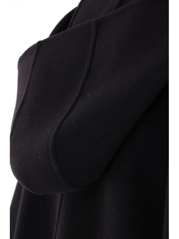 Wool Cashmere Cape Coat