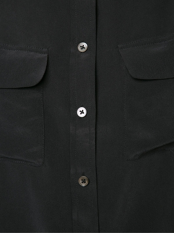 Slim-fit Silk Shirt