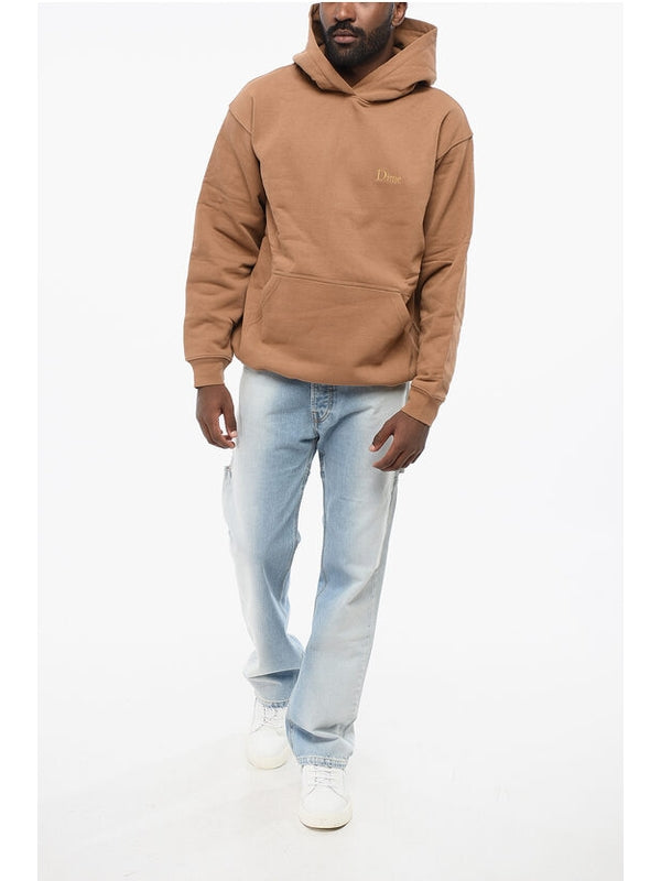 Dime Brown Hoodies