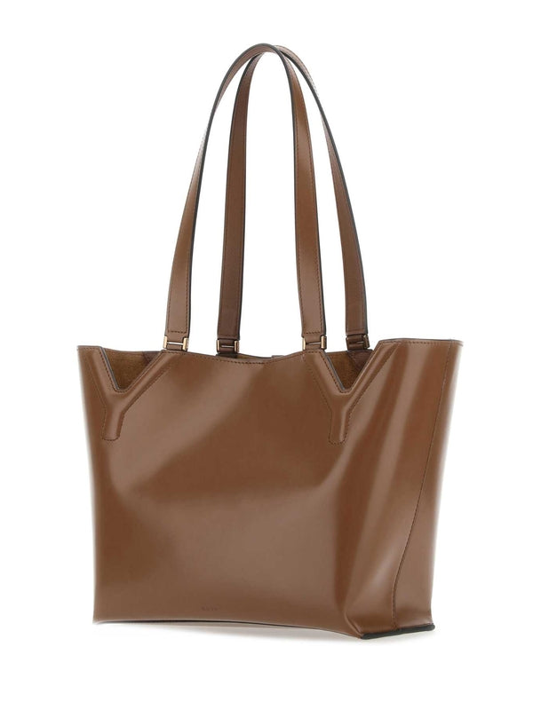 YY West Leather Tote Bag