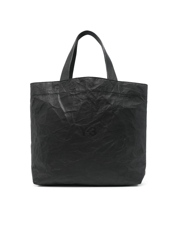 Logo Debossed Crinkle Effect
  Tote Bag