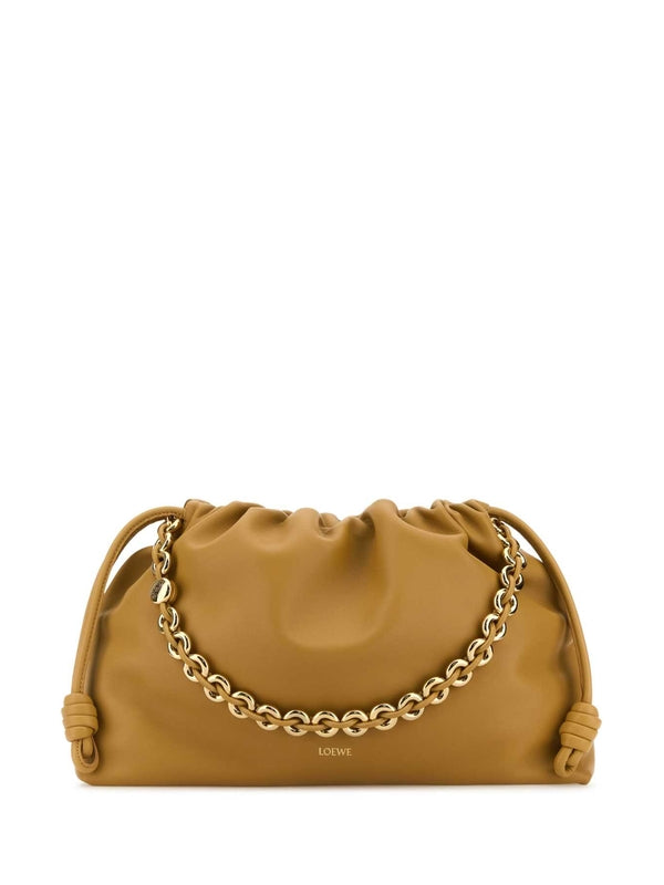 Loewe Yellow Clutch Bags