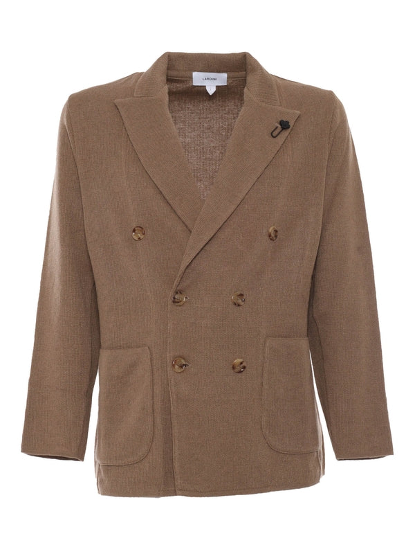 Lardini Brown Tailored Jackets