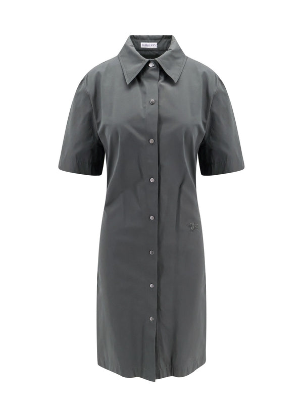 Belt Short Sleeve Shirt Dress