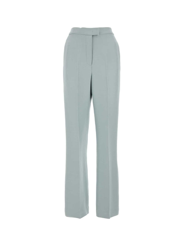 Wool Silk Tailored Pants