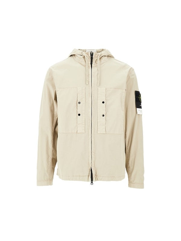 Wappen Patch Cotton Hooded Jacket