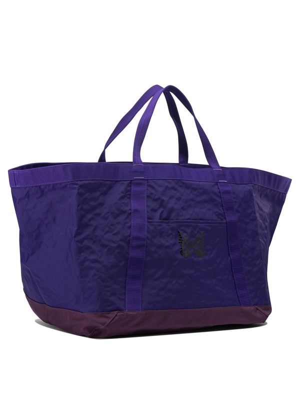 Needles Purple Tote Bags