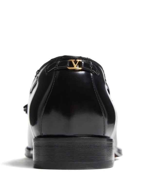 Valentino Black Loafers