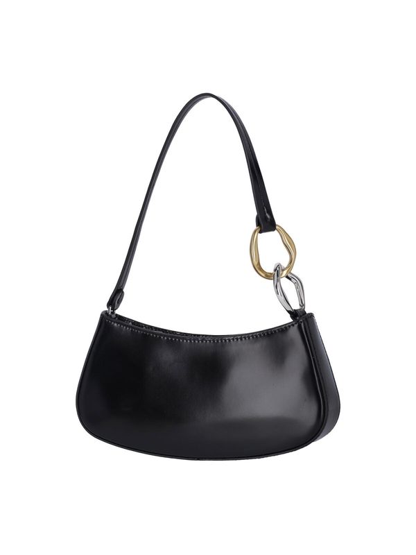 Ollie Logo Leather Shoulder Bag