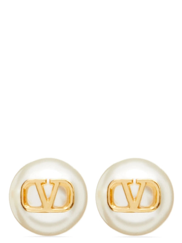 Valentino White Earrings