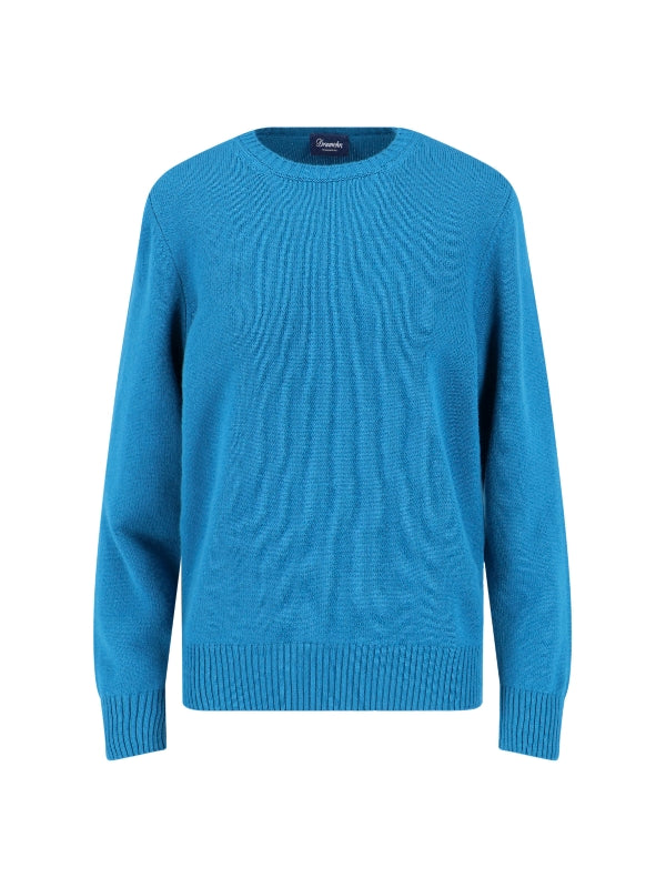 Crew Neck Cashmere Knit