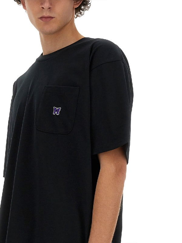 Logo Embroidered Pocket T-Shirt