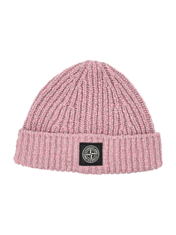 Stone Island Pink Beanie