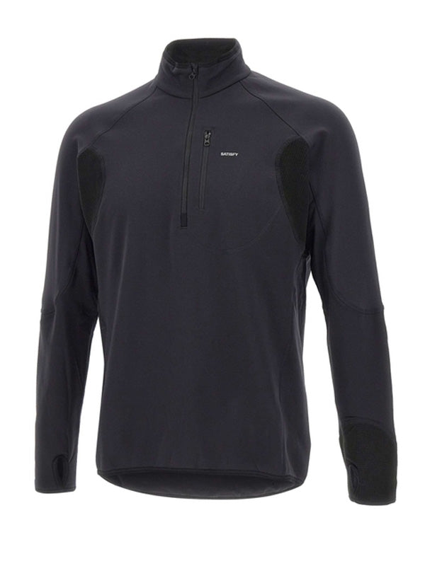 Satisfy Black Polo Shirts