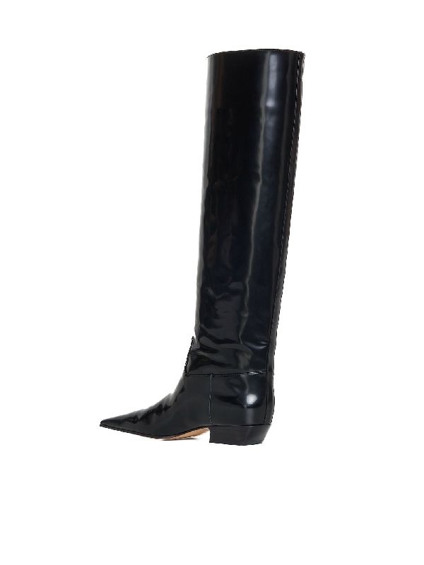 Marfa Leather High Boots