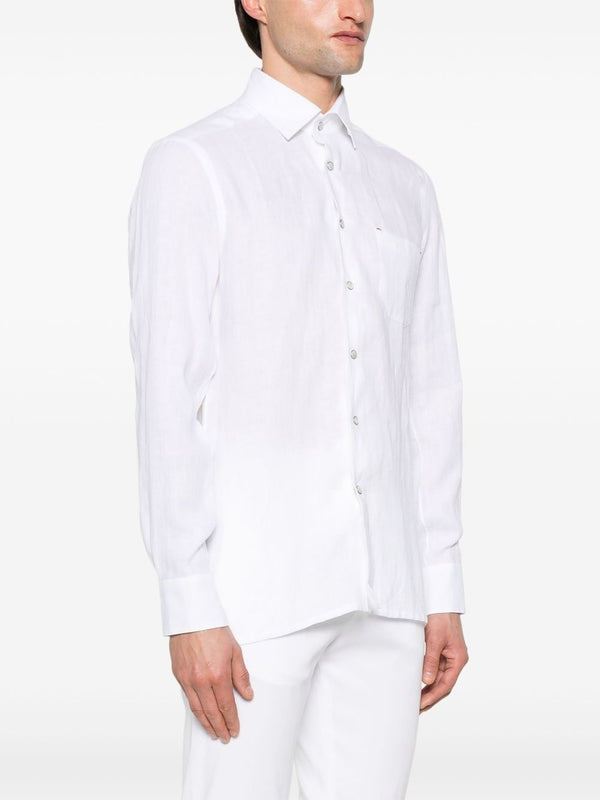 White Linen Shirt