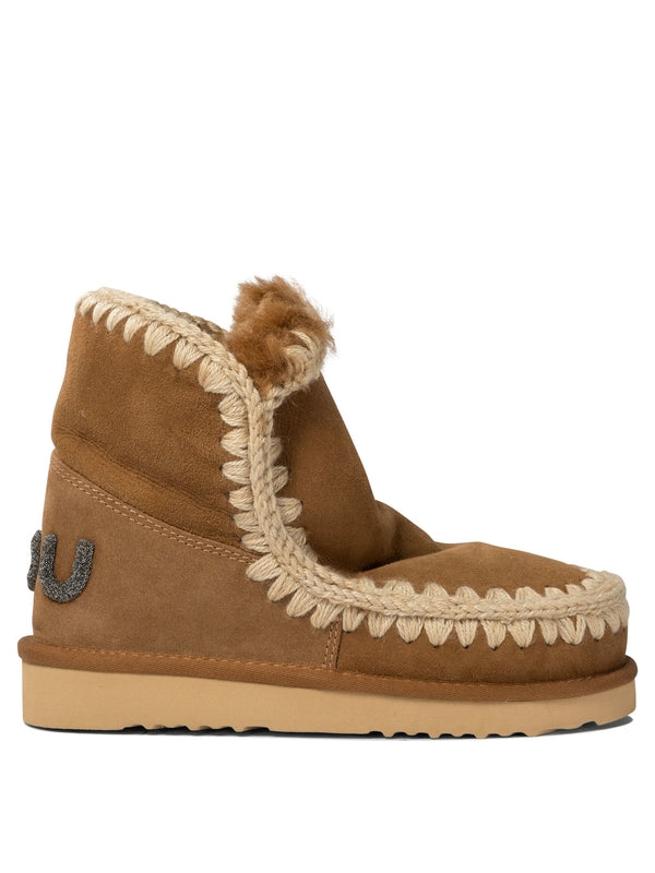 Eskimo 18 Logo Patch Ankle Boots