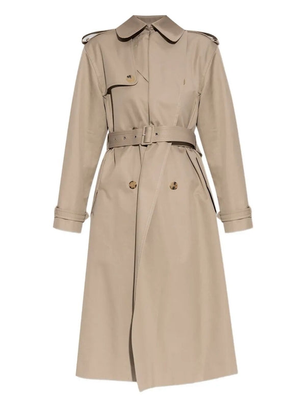 Alexander Mcqueen Beige Trench Coat