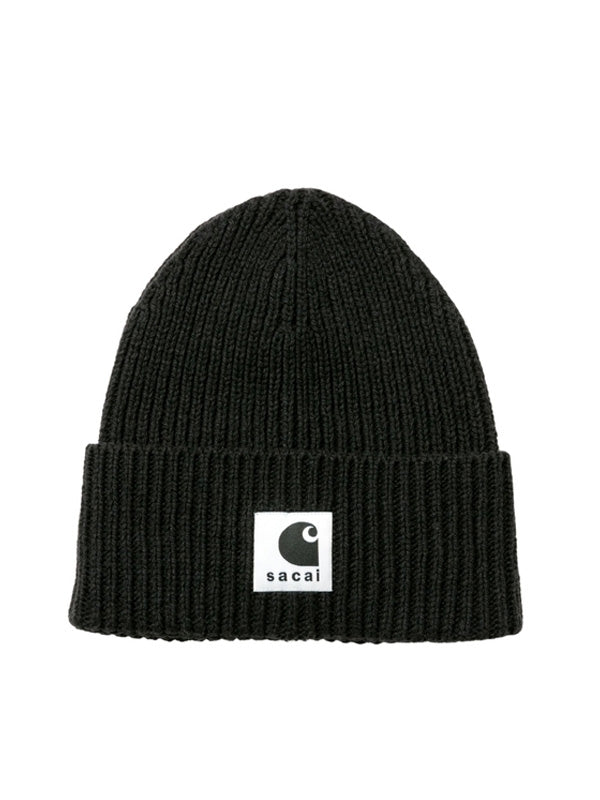 Sacai Black Beanies