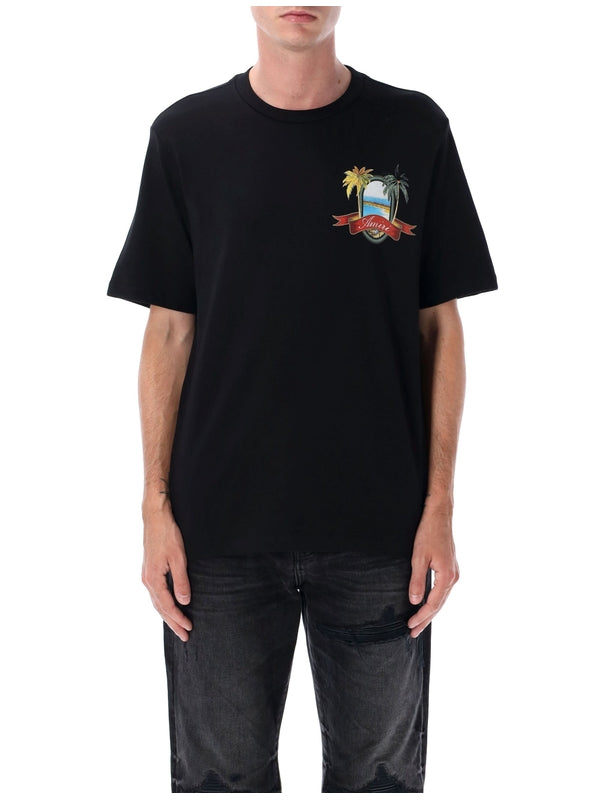 Amiri Black Short Sleeve T-Shirt