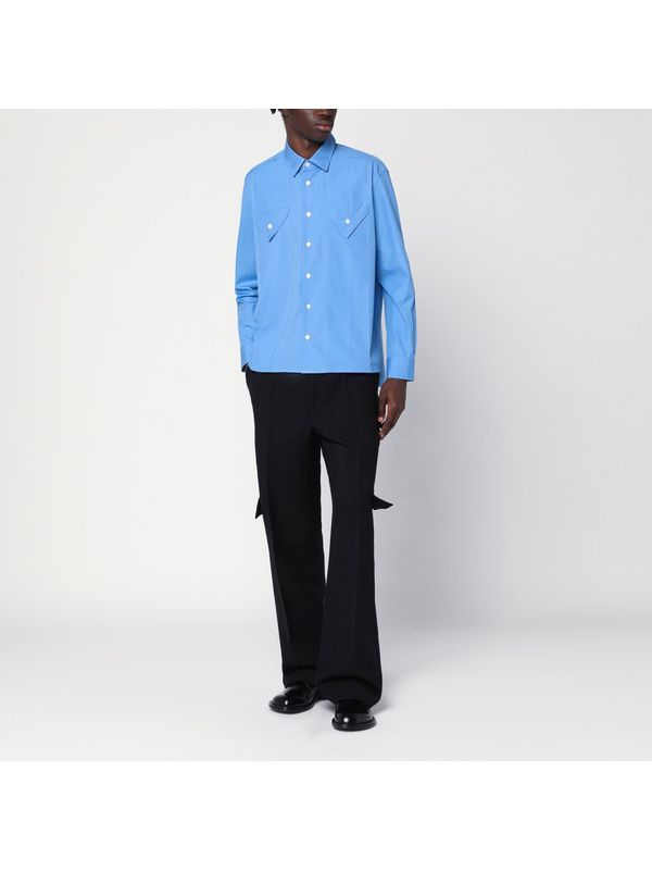 Namacheko Blue Cotton Shirt