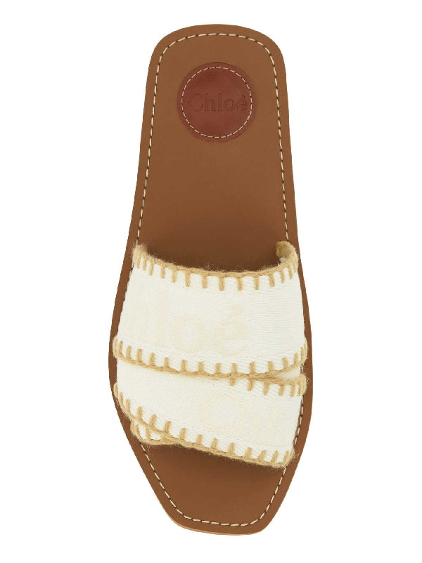 Woody Flat Mule Sandals