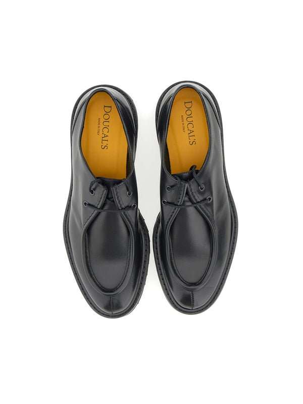 Doucal'S Black Lace-Ups