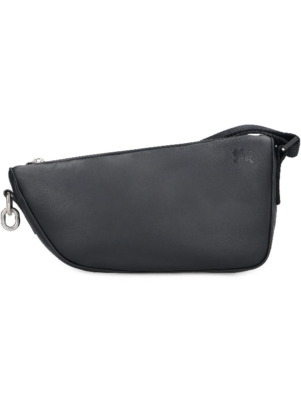 Calfskin Shield Crossbody Bag