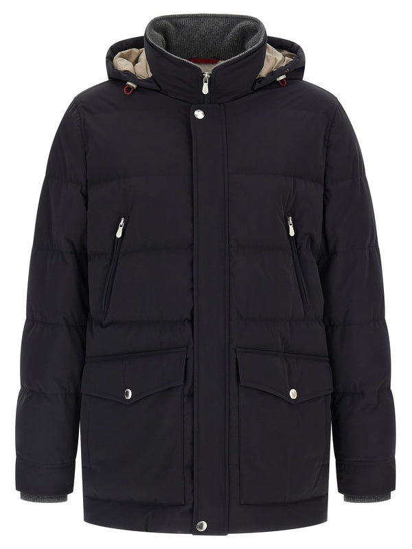Brunello Cucinelli Navy Down