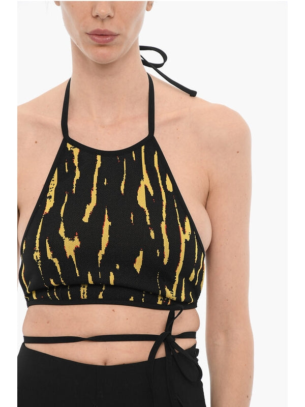 Ambush Black Sleeveless Top