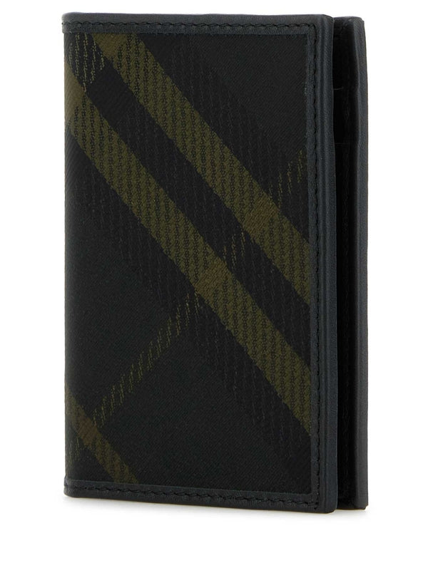 Check Canvas Card Wallet