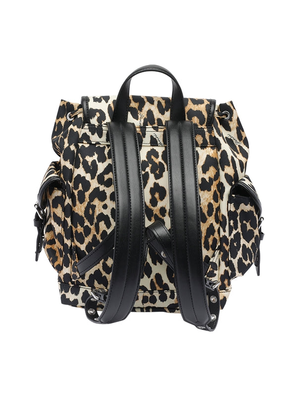 Ganni Brown Backpacks