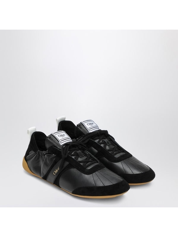 Chloe Black Low Top Sneakers