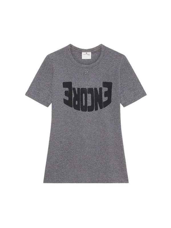 Logo Embroidery Short Sleeve T-Shirt