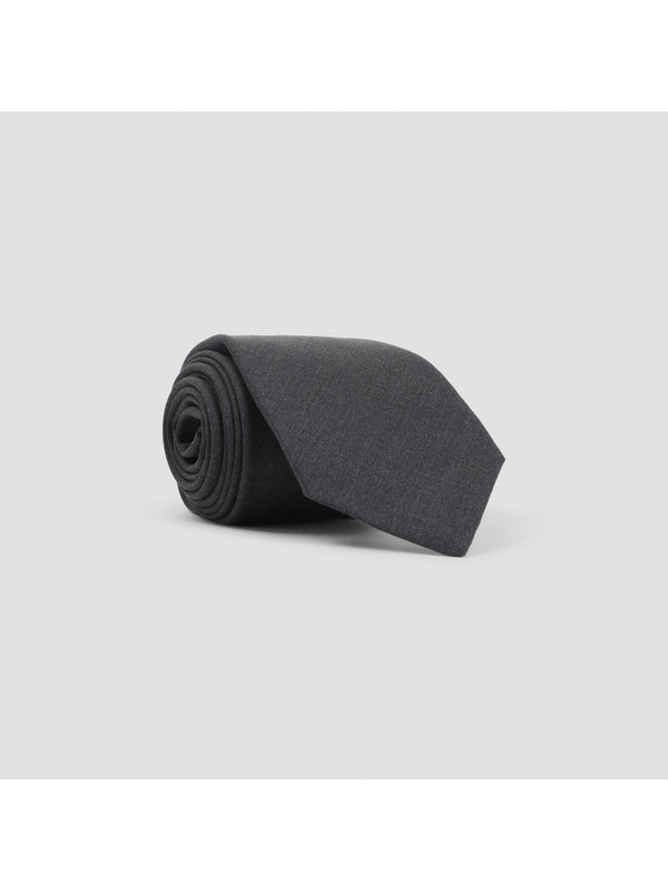 Kiton Grey Neck Ties