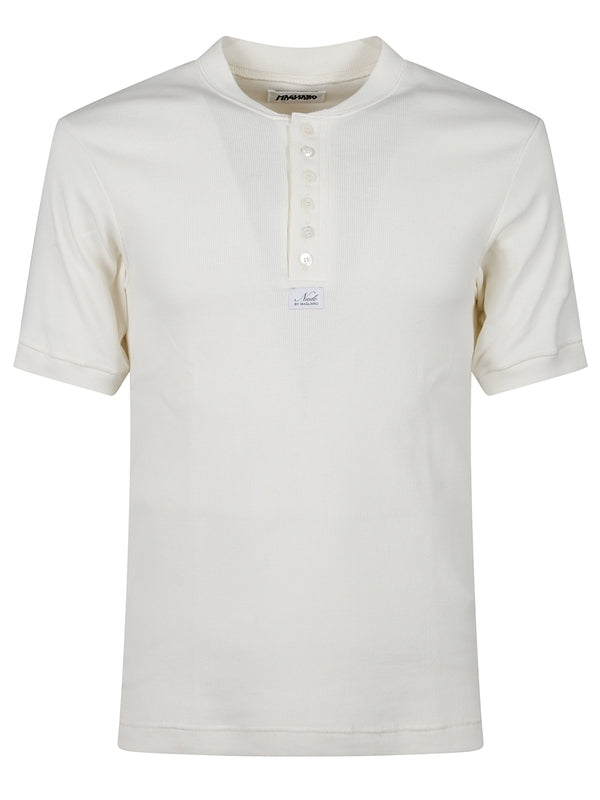 Magliano White Half Sleeve