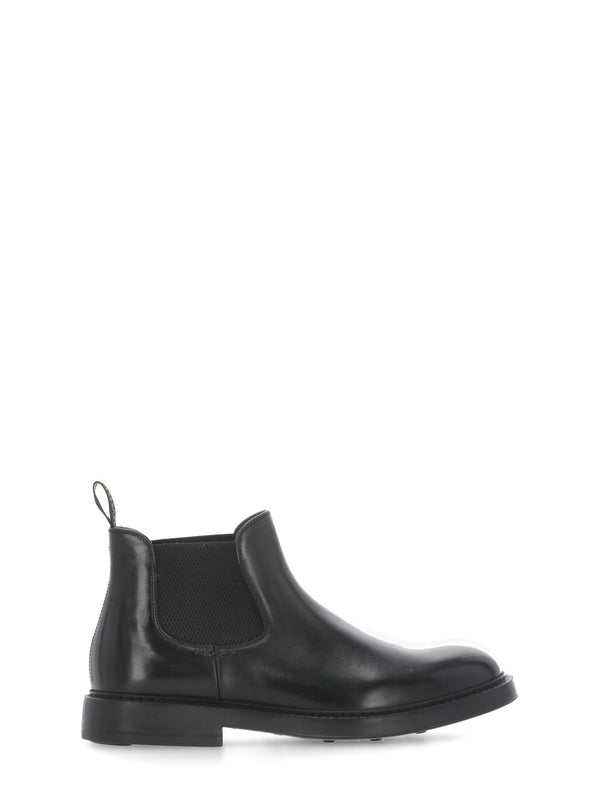 Doucal'S Black Chelsea Boots